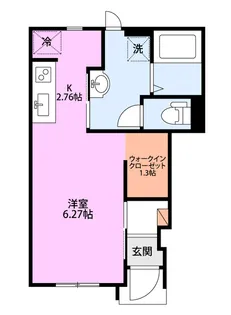 リビンド古正寺【1階】の間取り
