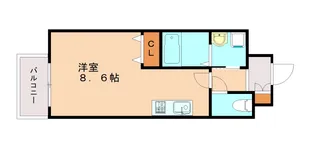ONLYONE灘南通【3階】の間取り