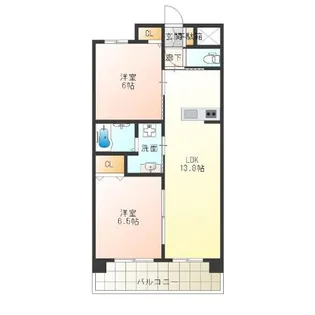 FDS GLANZ【10階】の間取り