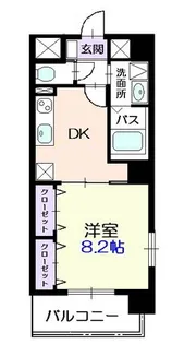 メゾン・フジ山伏町【10階】の間取り