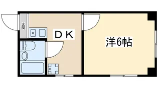 ソリッソ新大阪【2階】の間取り
