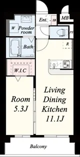 レトワール吉塚【3階】の間取り