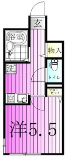 ホームズ千住【1階】の間取り