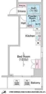 コンフォリア浅草駒形【3階】の間取り