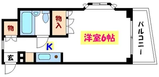 シャンブル亀戸【2階】の間取り