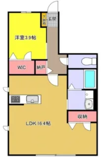 プルメリア【1階】の間取り