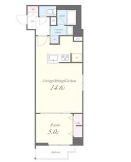 メイプル アンジュ【2階】の間取り