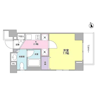 恵比寿向山スカイハイツ【3階】の間取り