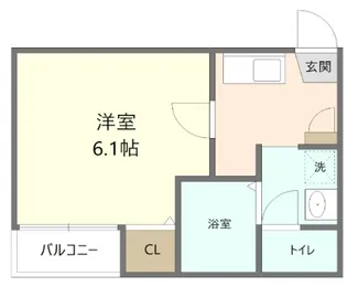 メゾン・ドゥ・楓【1階】の間取り