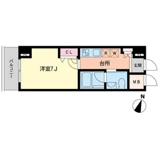 センチュリータイムズ【4階】の間取り