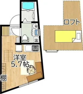 エステラ【5階】の間取り