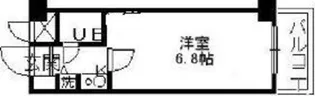 ルイシャトレ恵比寿【5階】の間取り