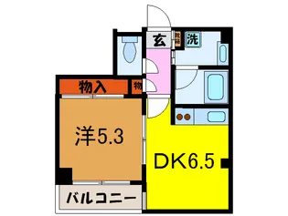 エクセル駒込【3階】の間取り