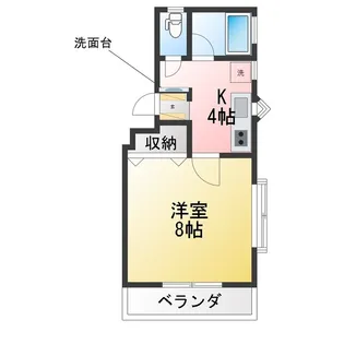 パレスSZA【2階】の間取り