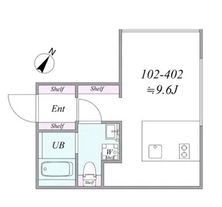 trias367【4階】の間取り