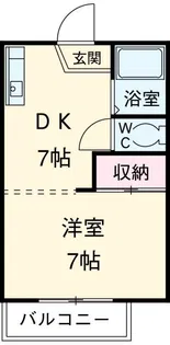 コア・イトジュー【2階】の間取り