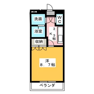 スクエア 105【1階】の間取り
