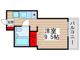 第3北松戸サンロ-ドス【3階】の間取り