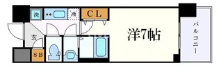 エステムコート名古屋栄プレシャス【11階】の間取り
