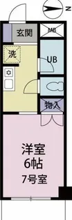シャンブル南林間【3階】の間取り
