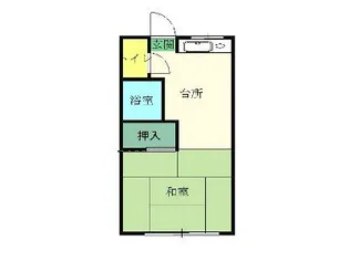 渡辺ハウス【2階】の間取り