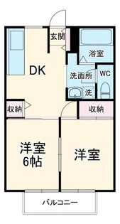 ルミエールC【2階】の間取り