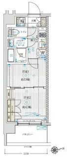 ブライズ中野哲学堂【7階】の間取り