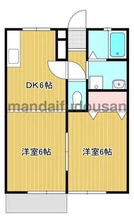ラ・スティールIII号館【1階】の間取り