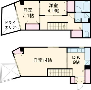 GrandStory用賀2【1階】の間取り