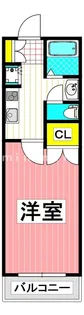 サンデンハイツII【5階】の間取り