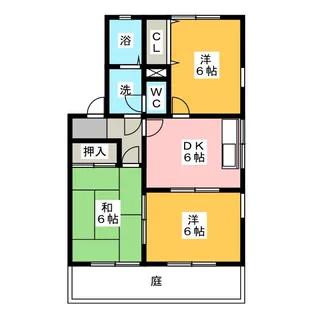 セイズ・エターユC棟【1階】の間取り