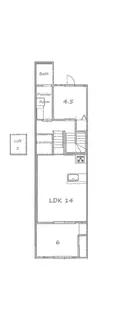 CRAFT HOUSE KUNITACHI【2階】の間取り
