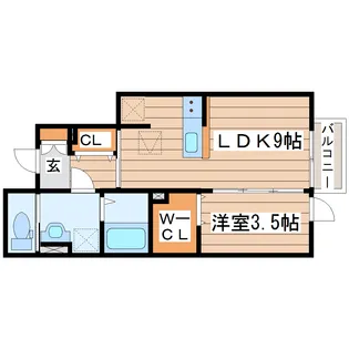 Palmas【1階】の間取り