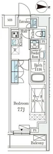 ARKMARK新宿西落合【1階】の間取り
