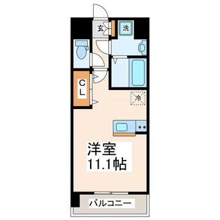 SQUARE元気の森公園【3階】の間取り
