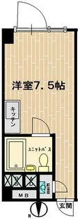 弓和三田ビジデンス【3階】の間取り