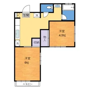 CITY8【2階】の間取り