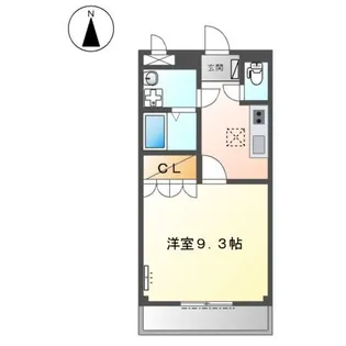 アメニティーハイム ユー【1階】の間取り
