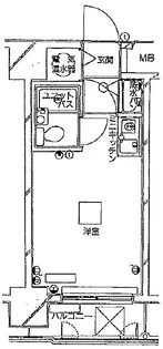 ハイネス要町【8階】の間取り