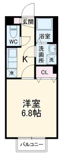 アムール SKR【1階】の間取り