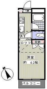 ドミール三宅【2階】の間取り