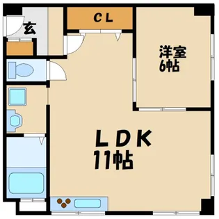 MAHOROBA.BLDG【5階】の間取り