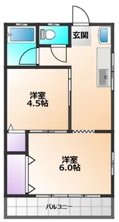メゾン内田【2階】の間取り