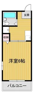 ジュネス II【1階】の間取り