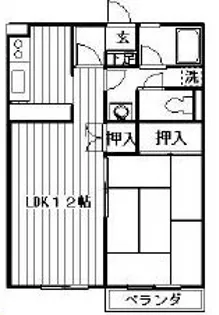 オレンジファーム【2階】の間取り
