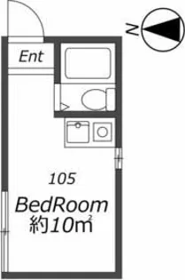 AP728 パークハイツ祖師谷【1階】の間取り