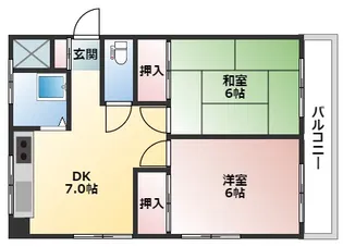 しのはら第2ビル【2階】の間取り