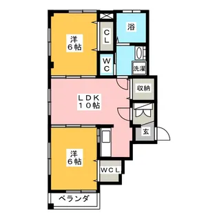 ソフィアコートIII【1階】の間取り