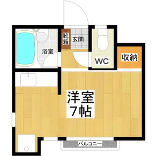 原コーポ【3階】の間取り