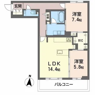 グラン佐藤【3階】の間取り